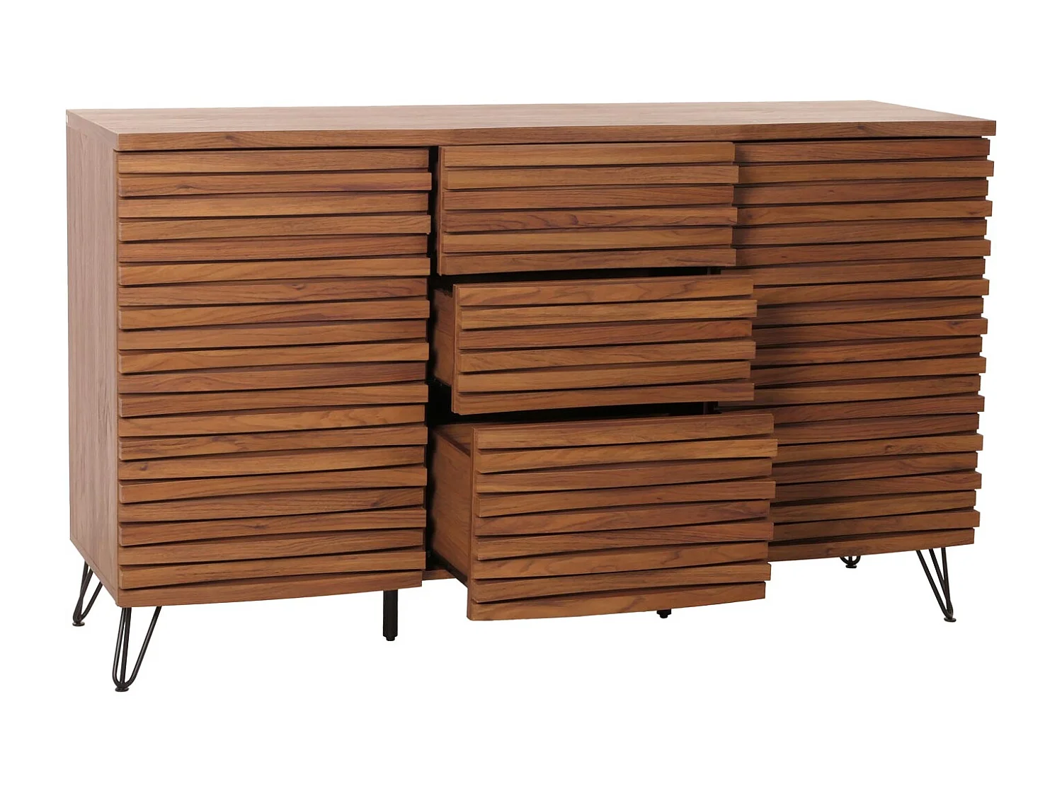 Dressoir MCW-M49,  walnoot look