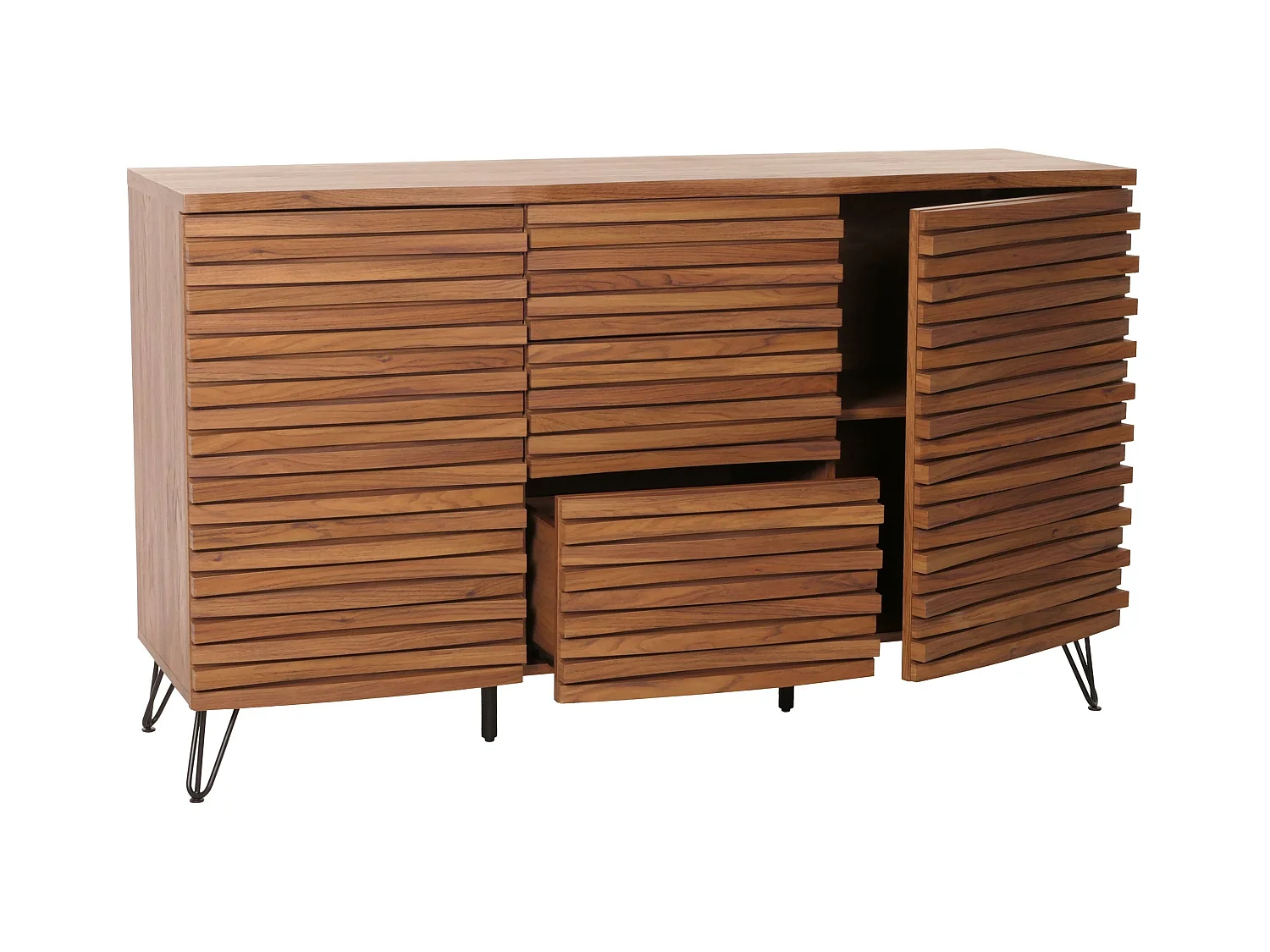 Dressoir MCW-M49,  walnoot look