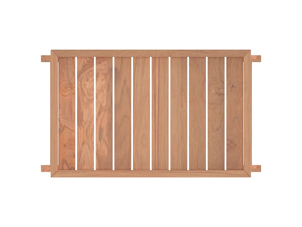 Plateau pliable 55x35x25 cm Bois de teck massif