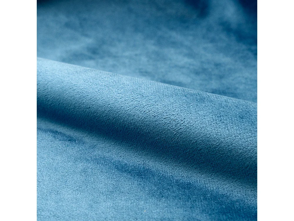 Pack de 4 sillas de terciopelo azul y rosa - Cozy