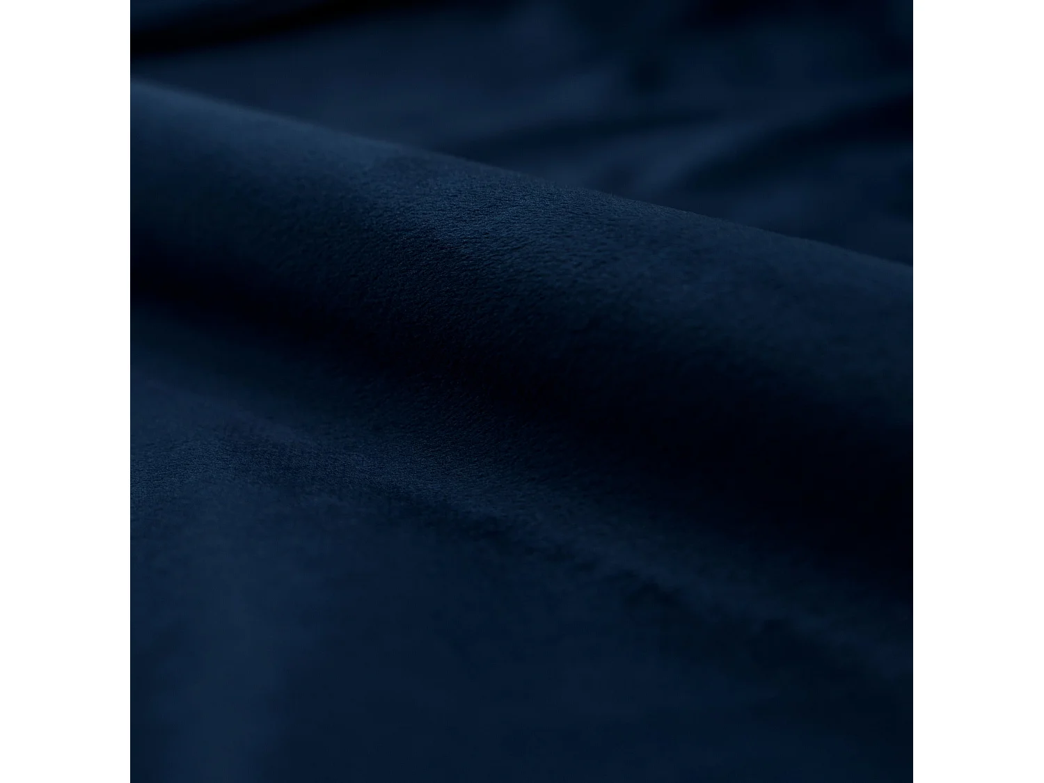 Pack de 4 sillas de terciopelo azul oscuro y azul - Cozy