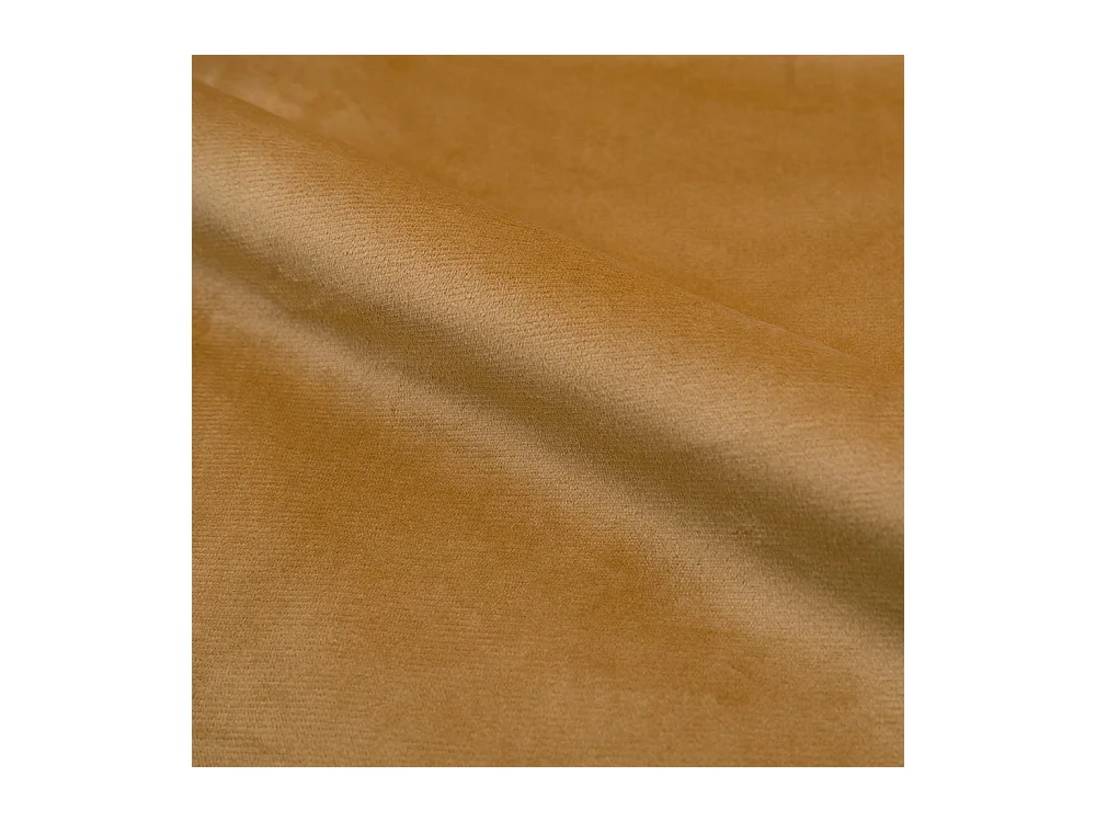 Pack de 4 sillas de terciopelo azul y amarillo - Rosy