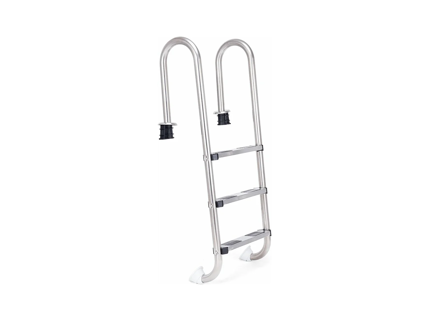 3-traps zwembadladder 1,32 m 304 roestvrij staal zwembadveiligheidsladder trapladder