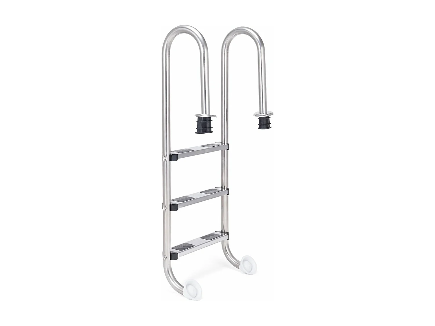3-traps zwembadladder 1,32 m 304 roestvrij staal zwembadveiligheidsladder trapladder