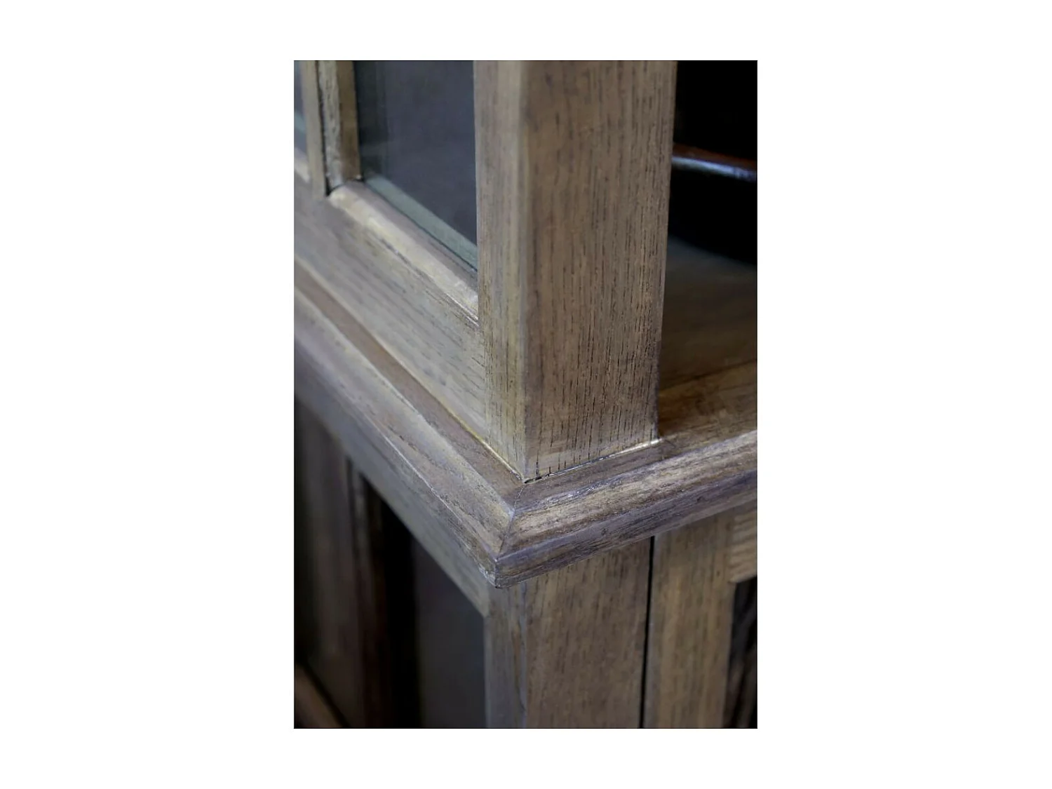 Armoire 2 portes rangement chambre salle de bain bois marron 196cm