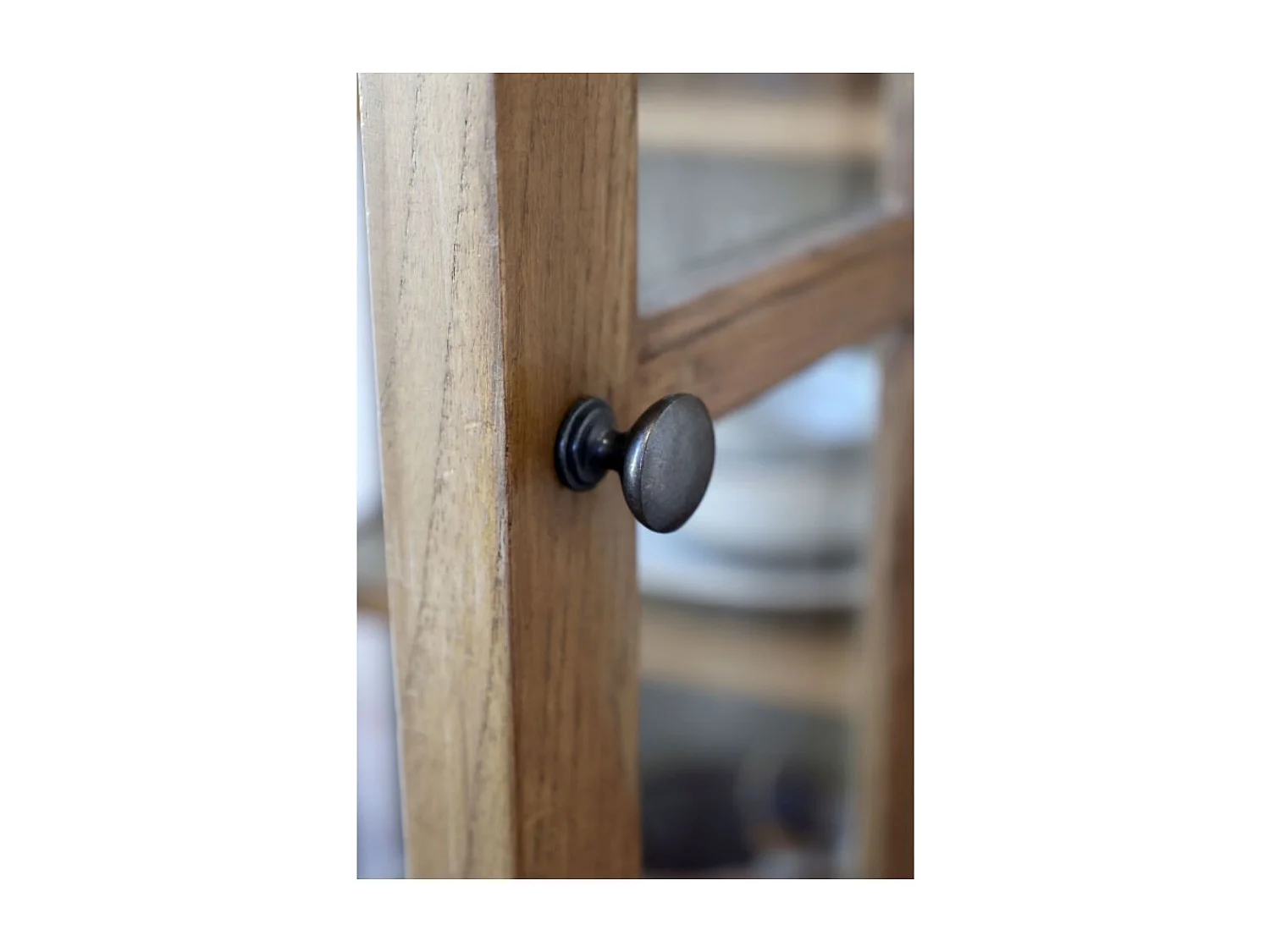 Armoire 2 portes rangement chambre salle de bain bois marron 196cm