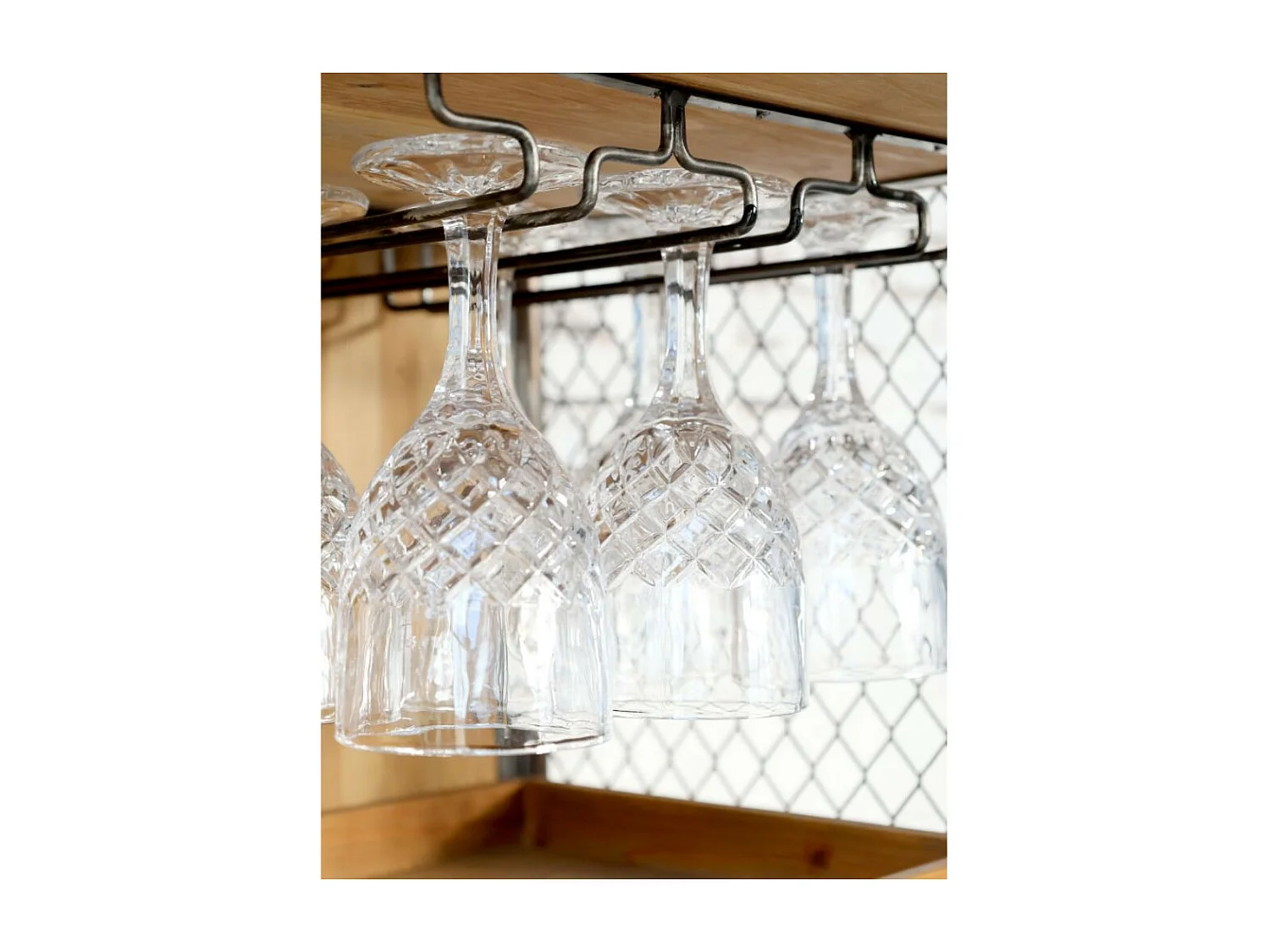 Meuble desserte roulettes chariot cuisine bois marron fer noir 116.5cm