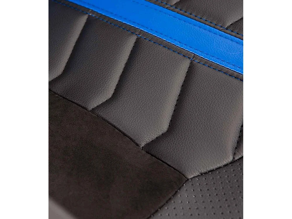 Silla Gaming juvenil  WIN Silla de escritorio infantil de piel sintética en color azul