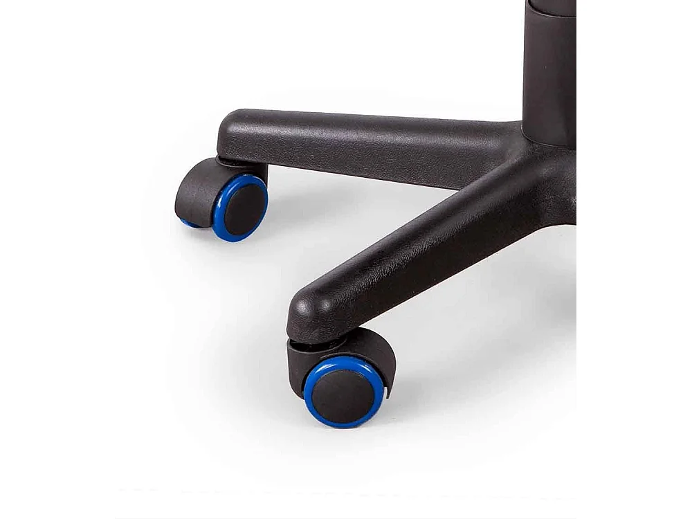 Silla Gaming juvenil  WIN Silla de escritorio infantil de piel sintética en color azul