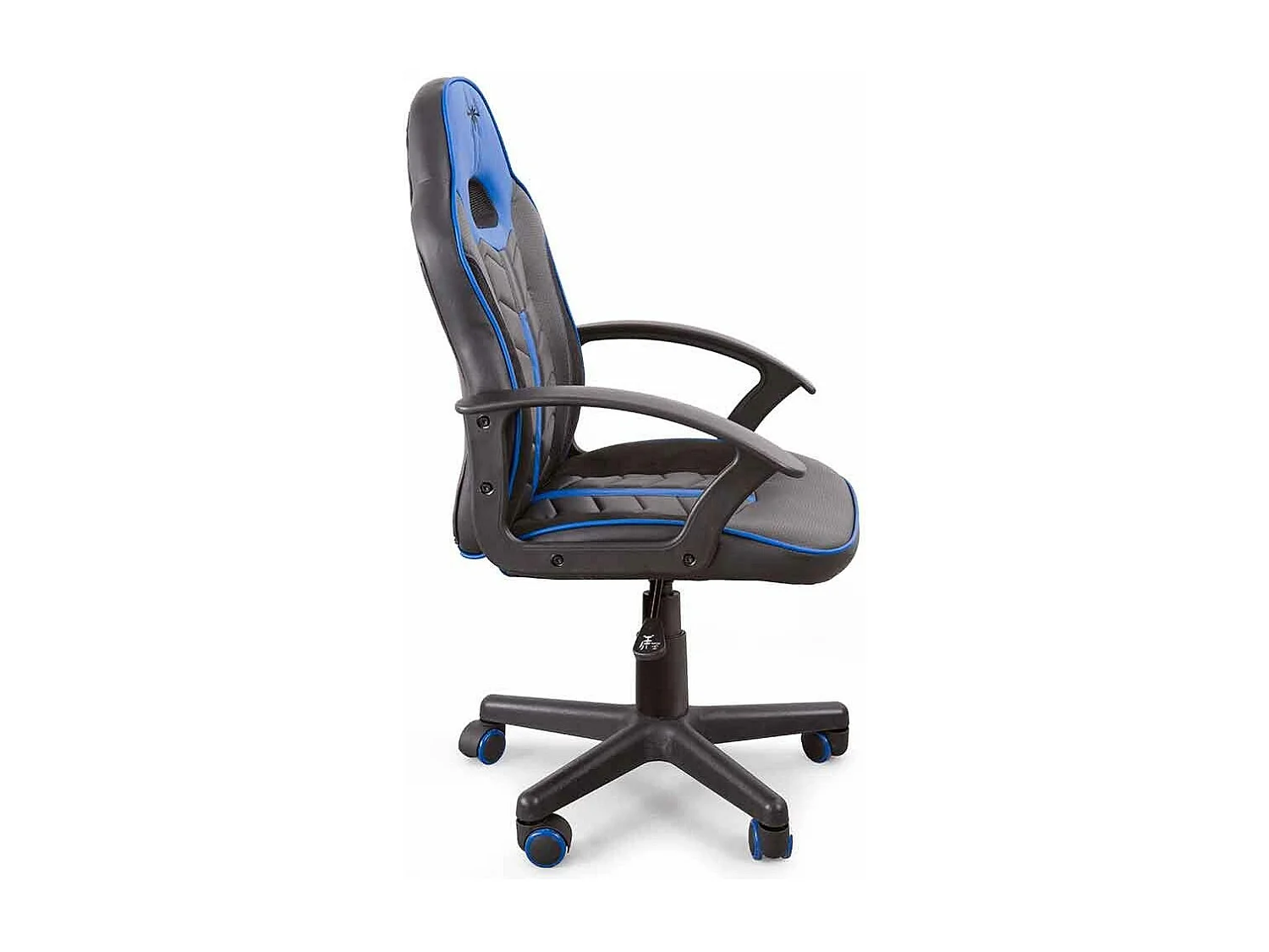 Silla Gaming juvenil  WIN Silla de escritorio infantil de piel sintética en color azul