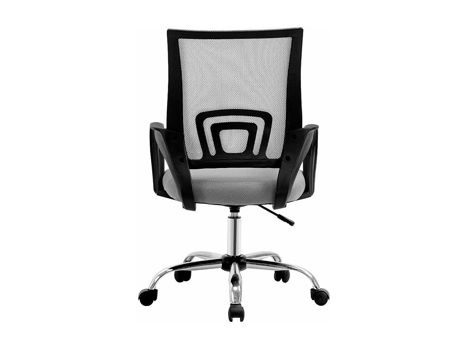 Silla de escritorio de 100x52x56 cm infantil giratoria y elevable en color gris Nala