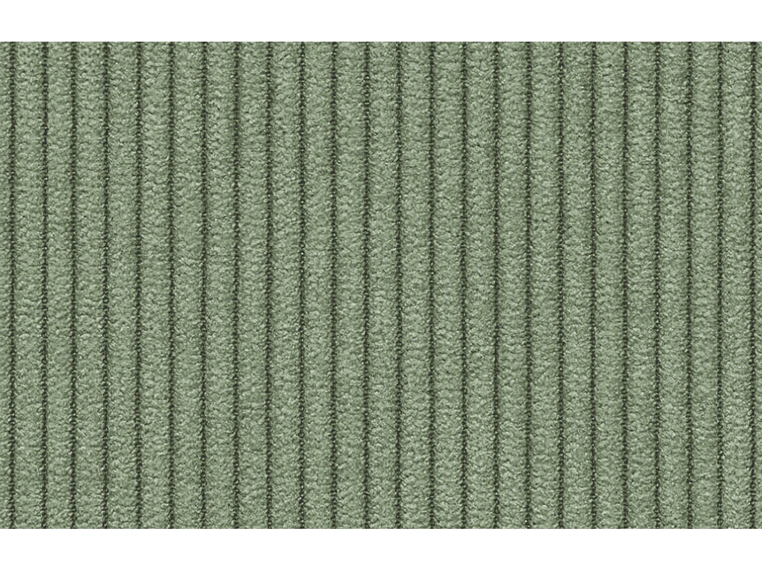 Canapé droit XXL 3 places tissu vert menthe - TAUER