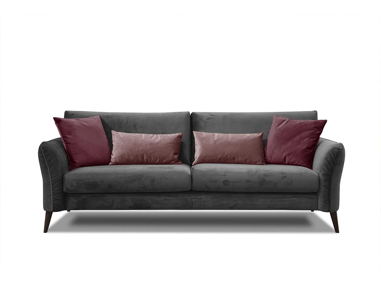 FIGARI Sofa 3-Sitzer, dunkelgrau