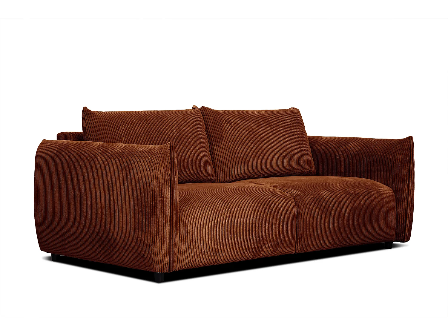 TAUER Sofa 3-Sitzer, orange