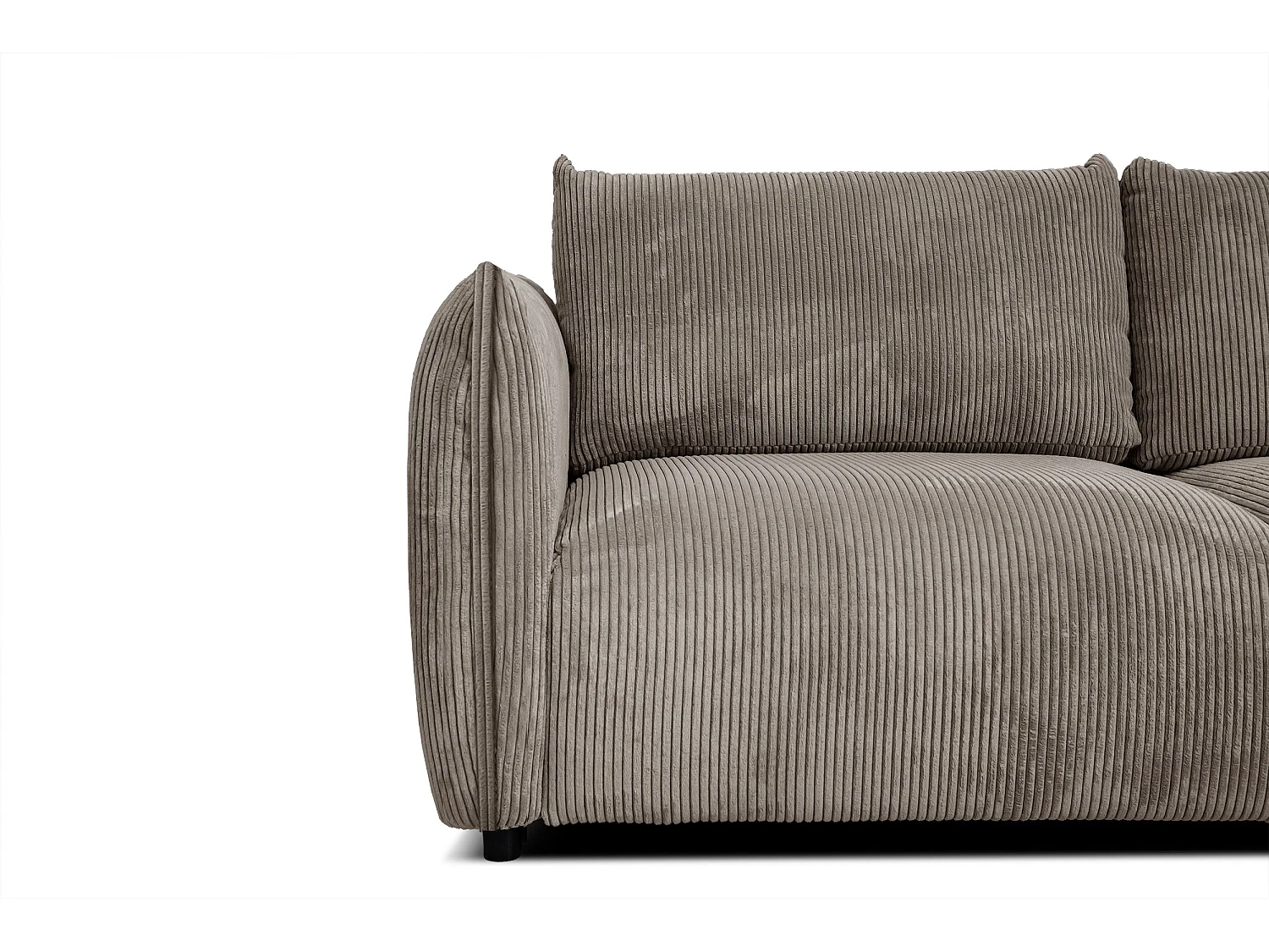 TAUER Sofa 3-Sitzer, taupe
