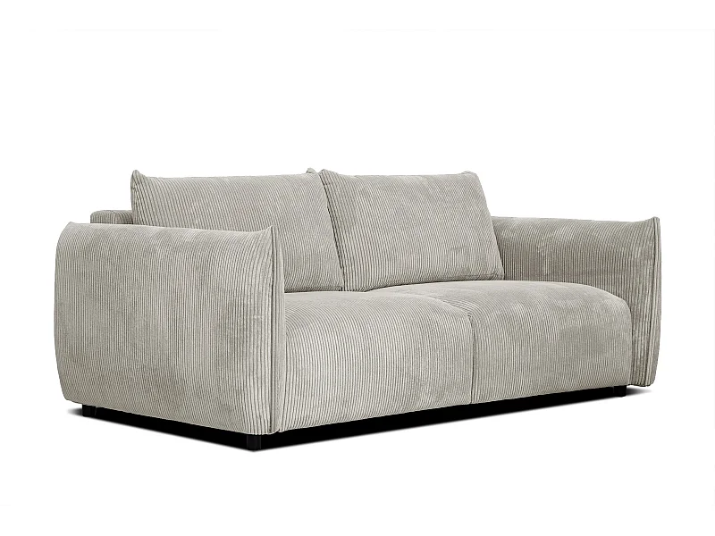 TAUER Sofa 3-Sitzer, perlweiß