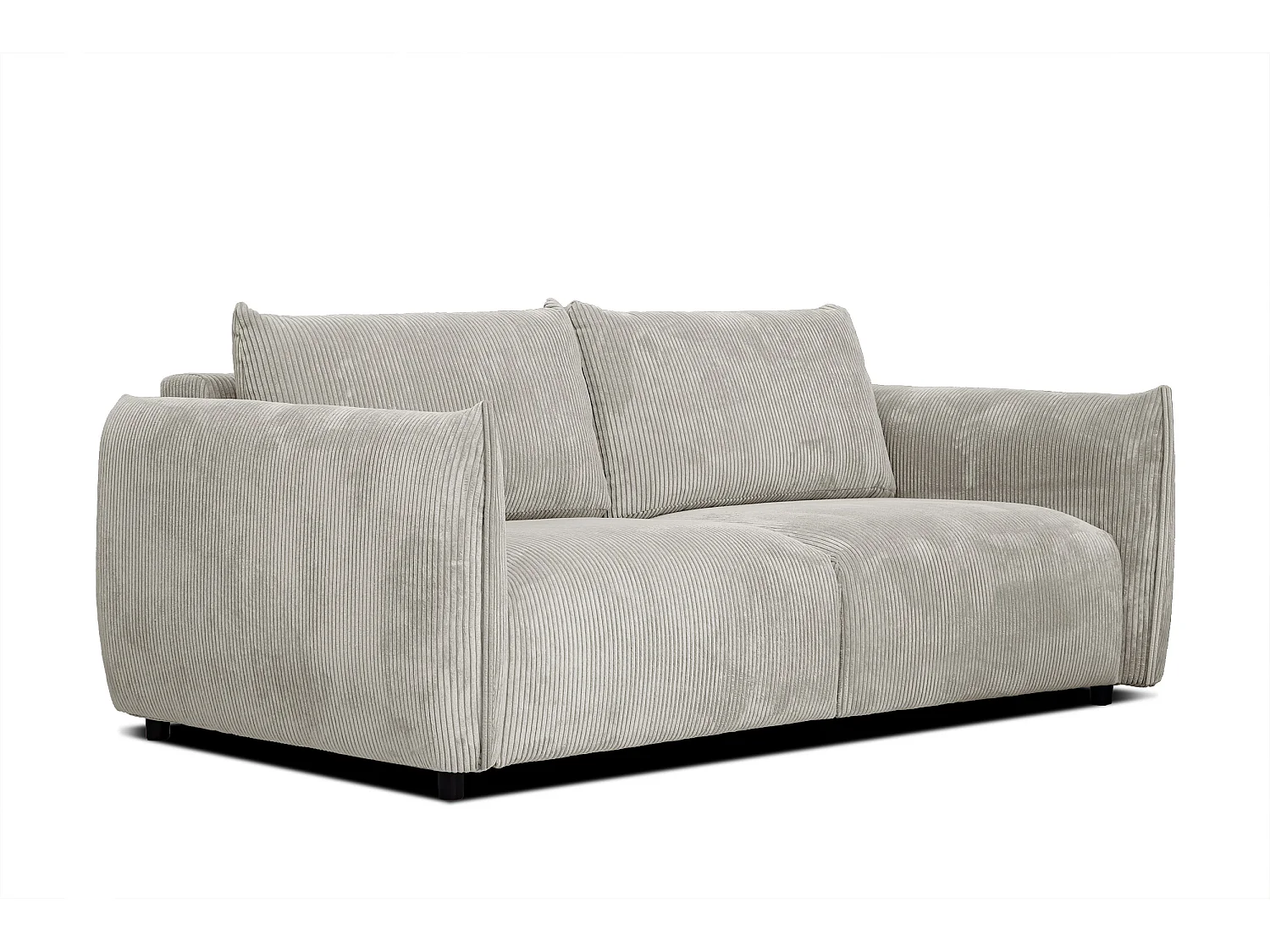 TAUER Sofa 3-Sitzer, perlweiß