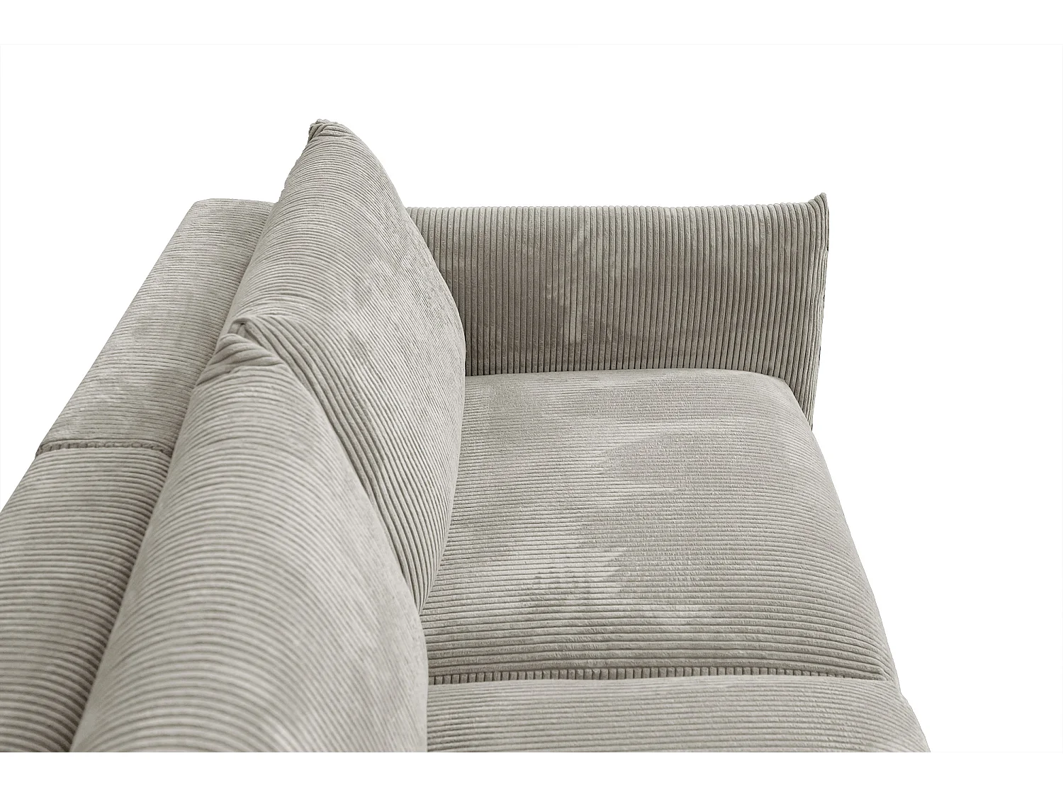 TAUER Sofa 3-Sitzer, perlweiß