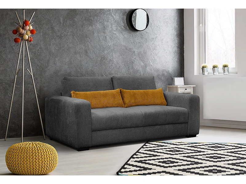 Oli - Sofa 3-Sitzer, grau