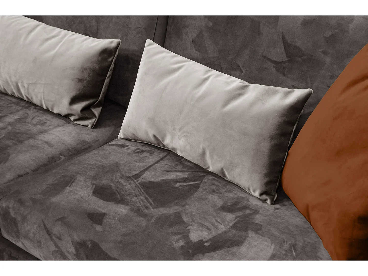 FIGARI Sofa 3-Sitzer, dunkelbraun