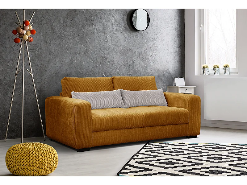 Oli - Sofa 3-Sitzer, senfgelb