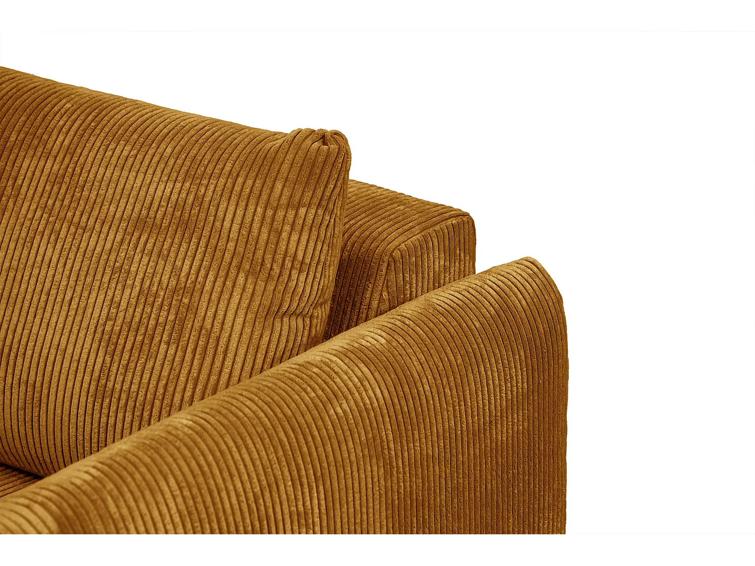 TAUER Sofa 3-Sitzer, safran