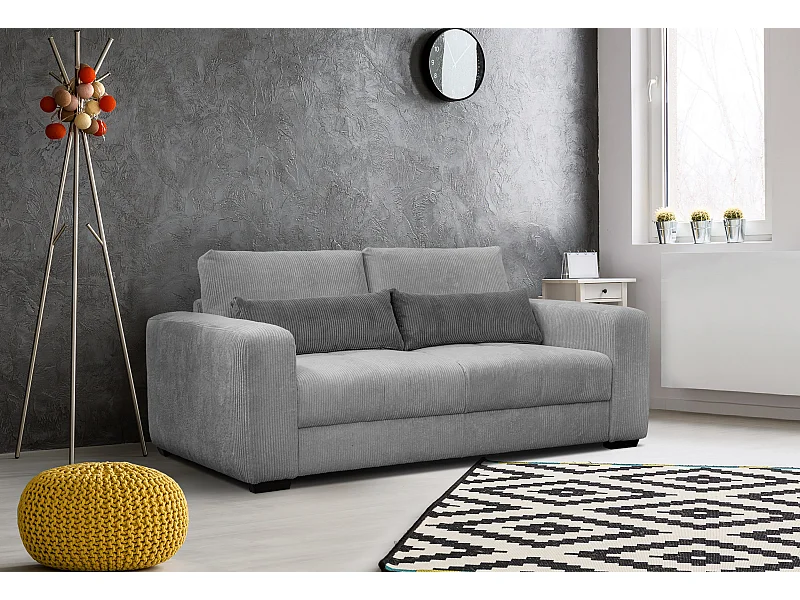 Oli - Sofa 3-Sitzer, hellgrau