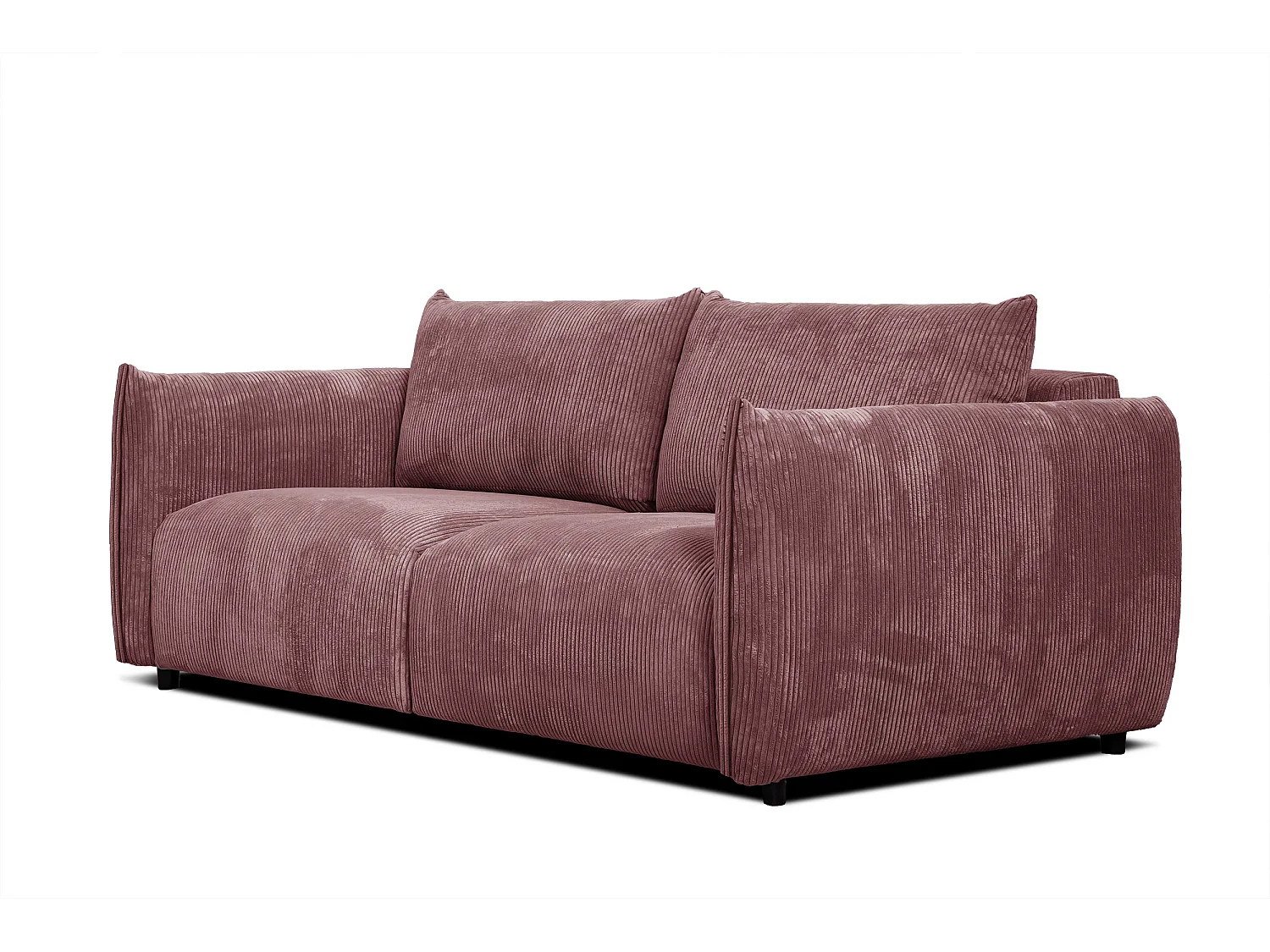 TAUER Sofa 3-Sitzer, altrosa