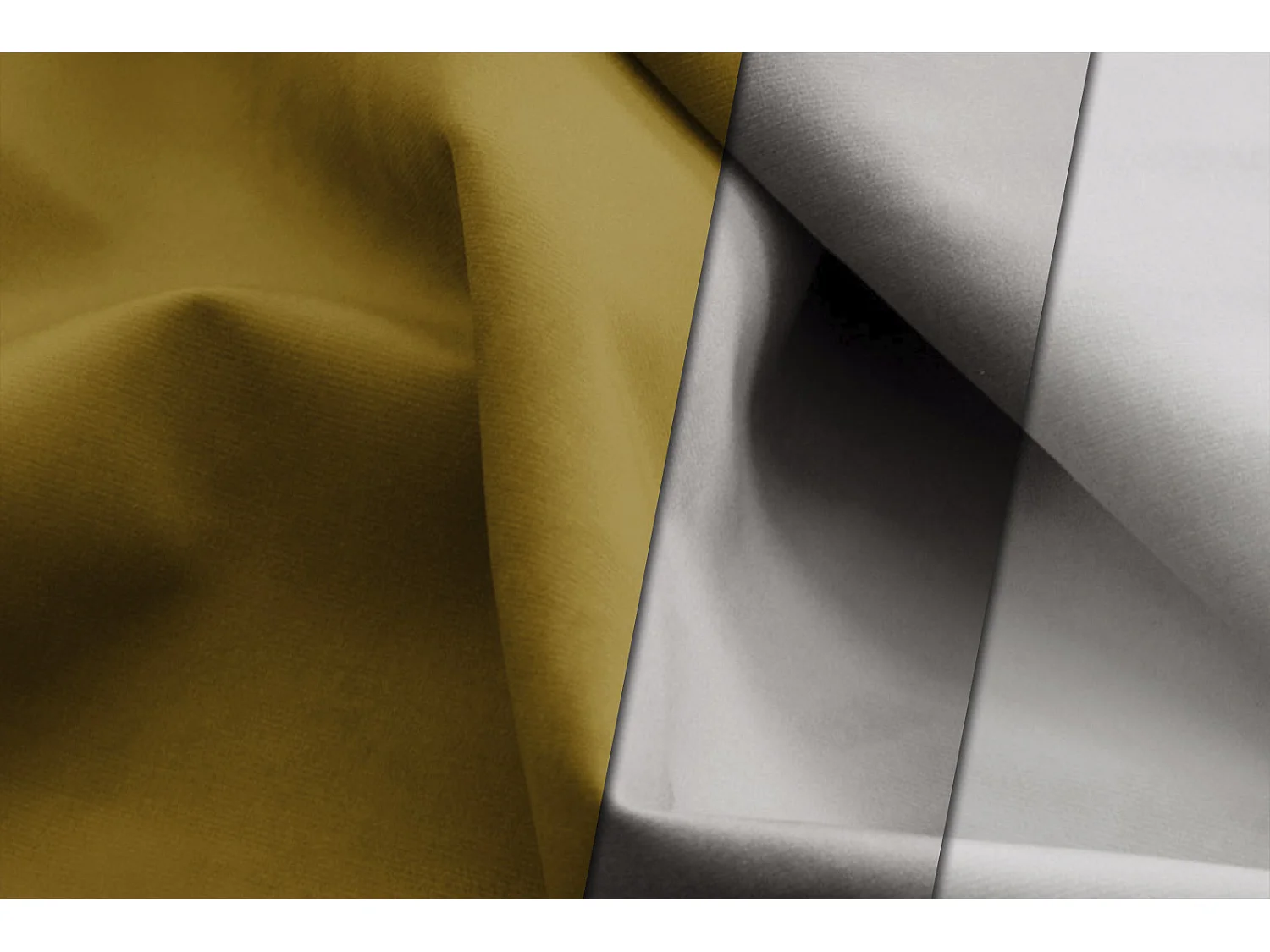 FIGARI Sofa 3-Sitzer, senfgelb