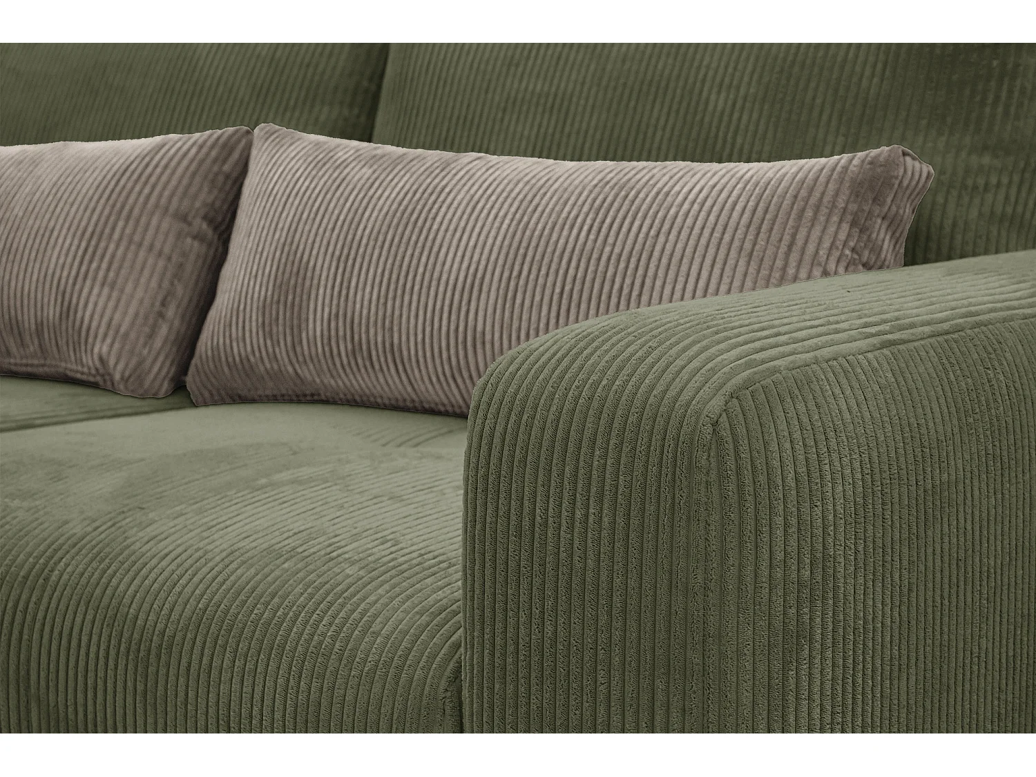 Oli - Sofa 3-Sitzer, olive