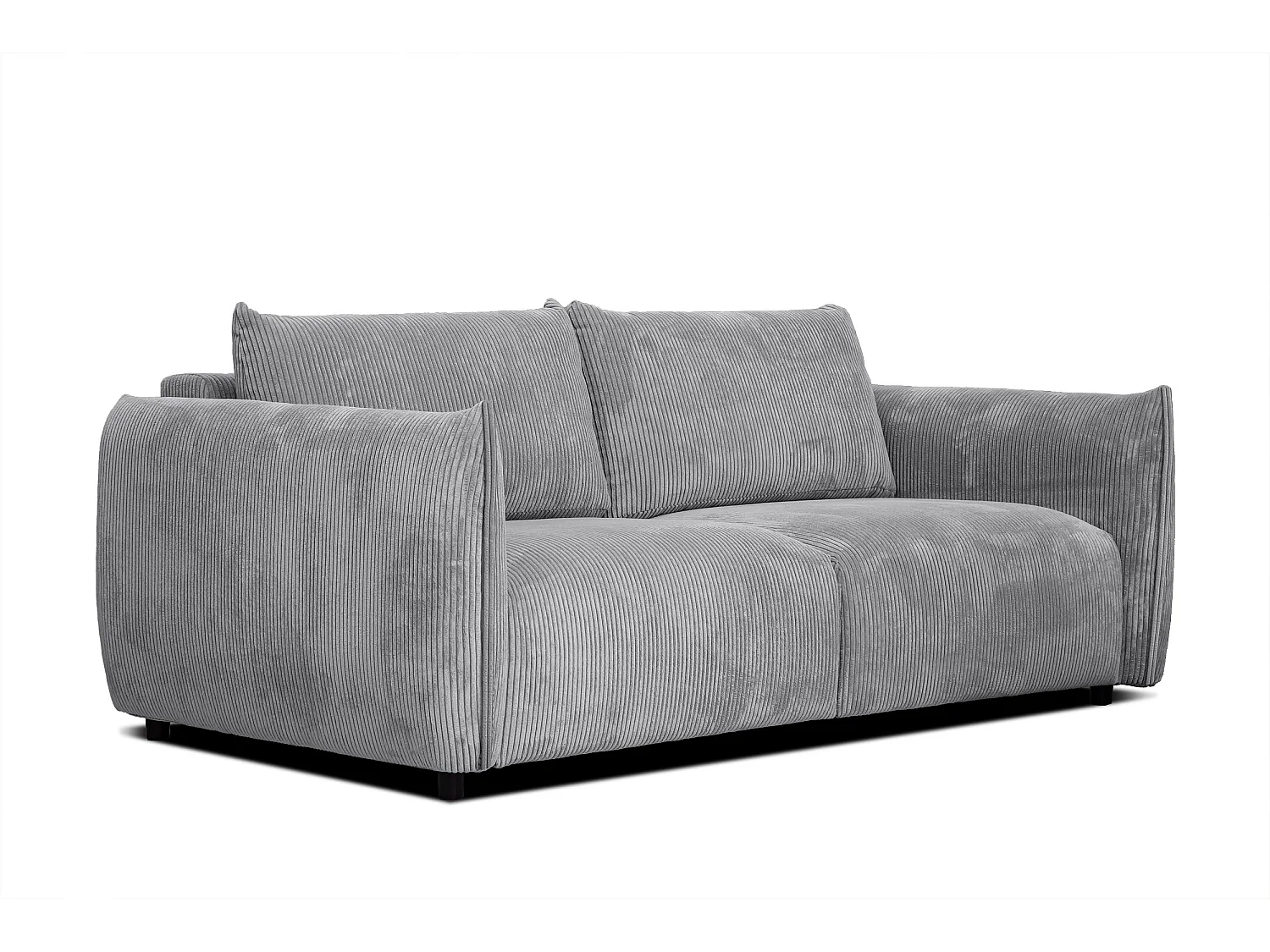 TAUER Sofa 3-Sitzer, hellgrau