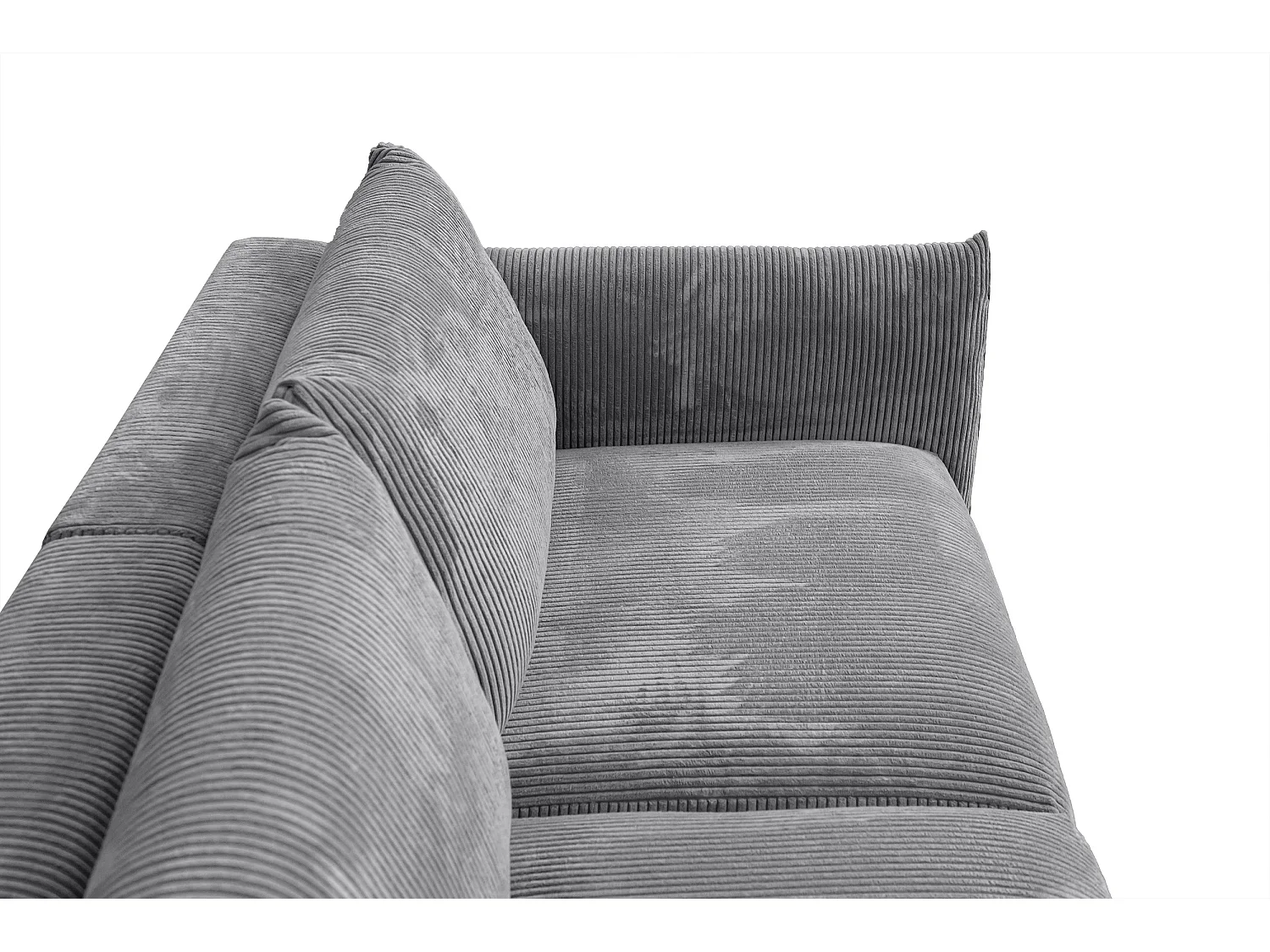 TAUER Sofa 3-Sitzer, hellgrau