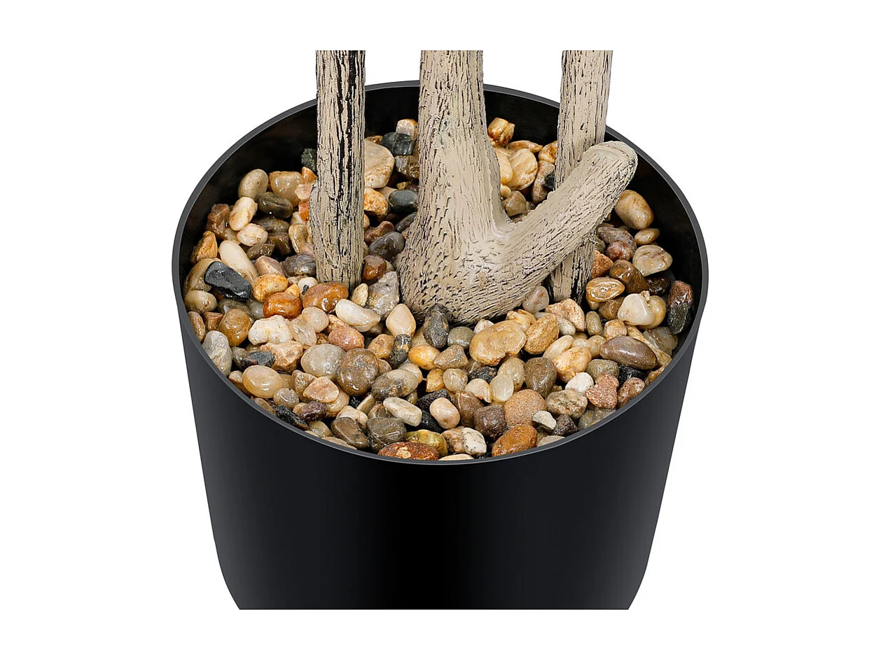 Kunstmatige olijfboom 120 cm in pot, verwijderbare kunstplanten, nep groene plantendecoratie, voor binnen en buiten