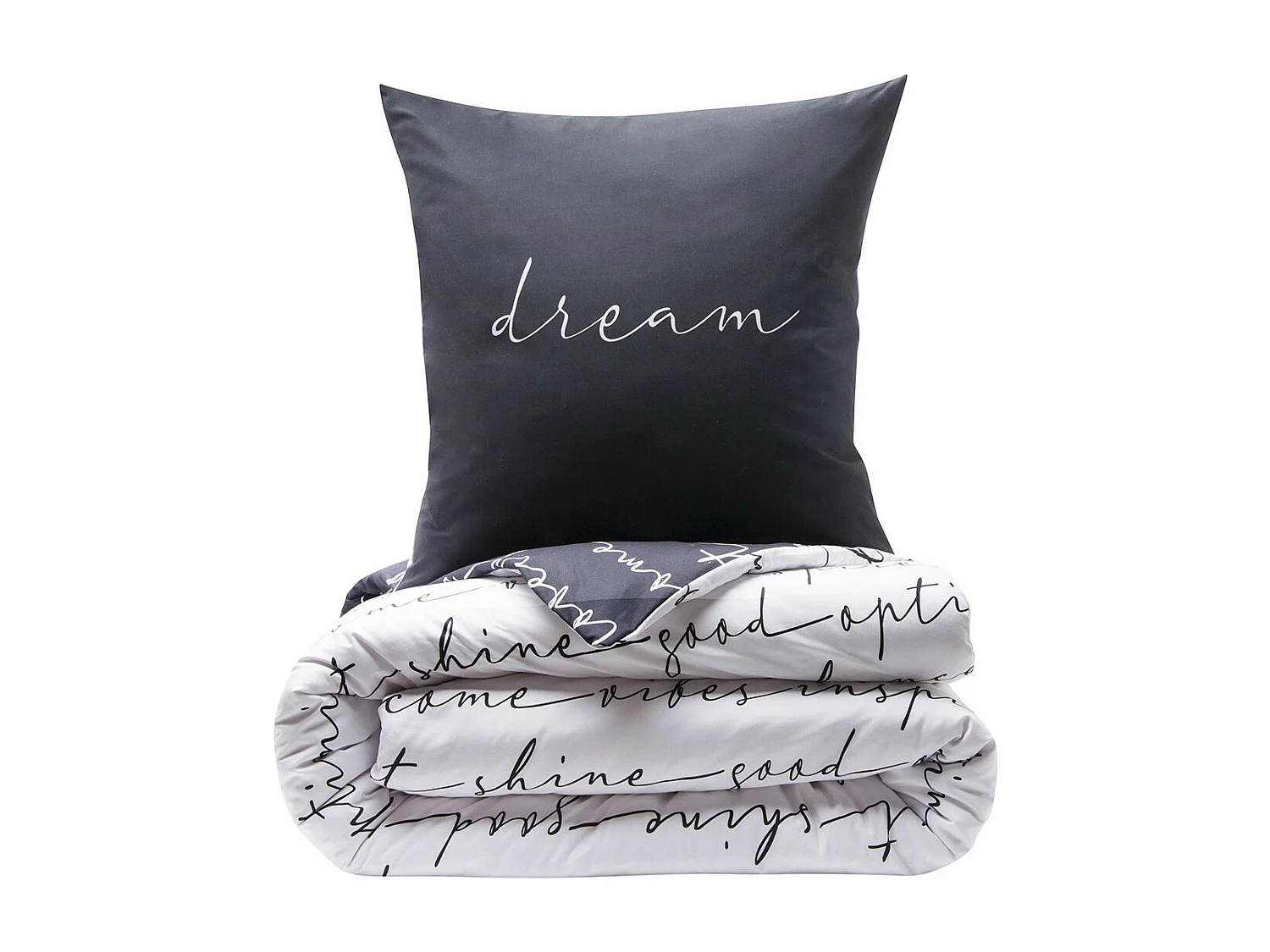 Parure de lit 2 personnes en microfibre 240x220cm