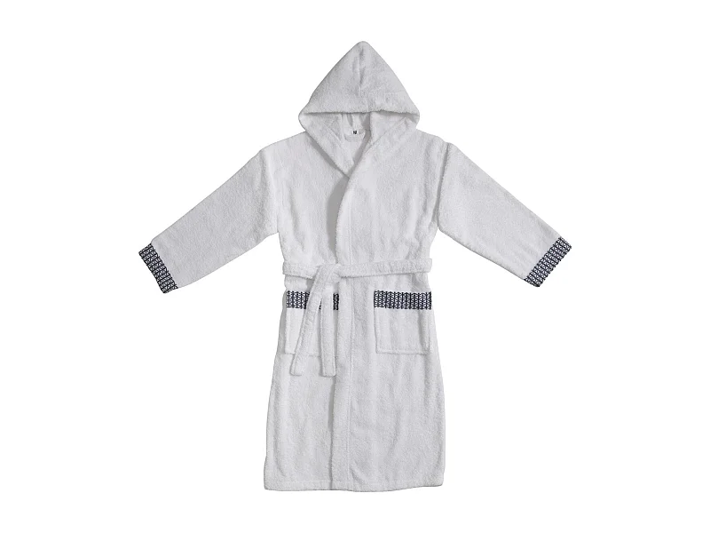 Peignoir adulte à capuche en coton éponge taille XXL - NAPOLI