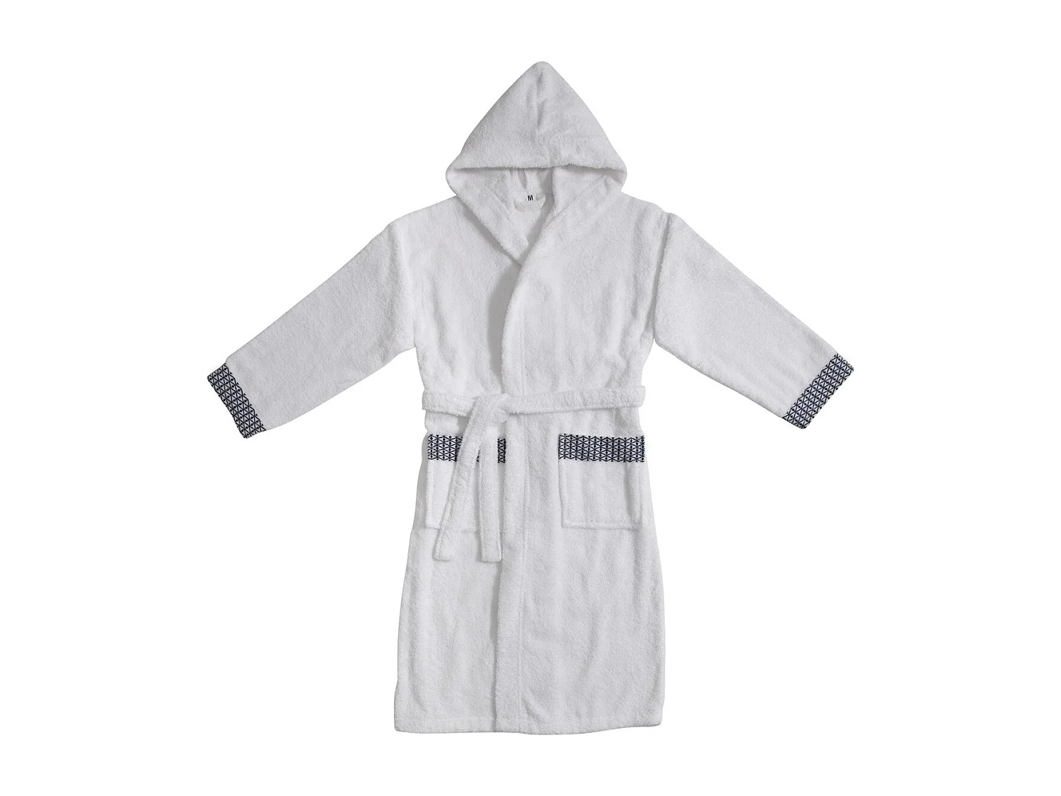 Peignoir adulte à capuche en coton éponge taille XXL - NAPOLI