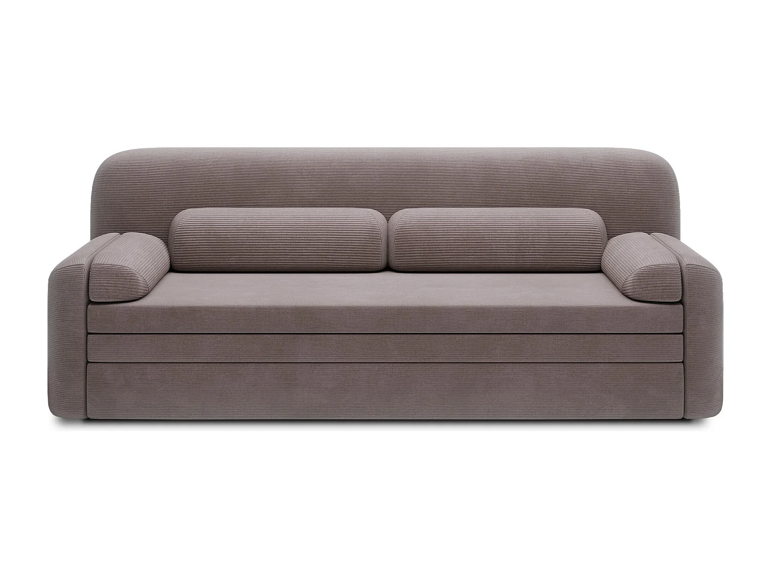 Canapé convertible BELOZE – Design moderne & fonctionnalité premium-Marron