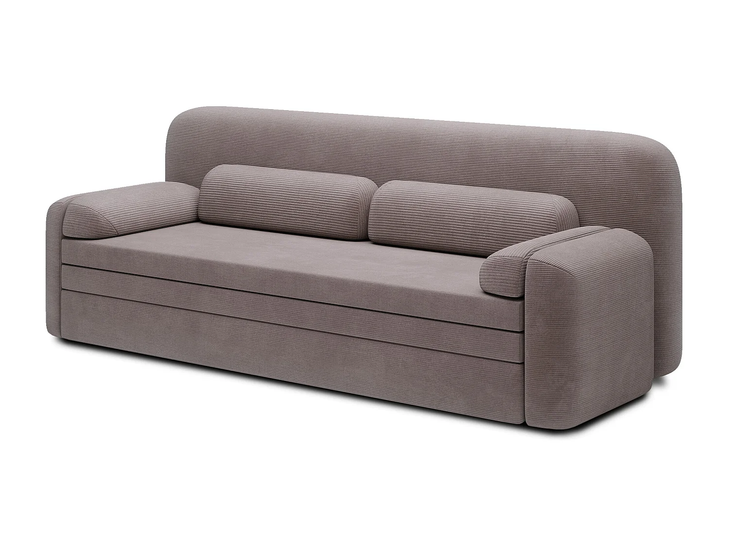 Canapé convertible BELOZE – Design moderne & fonctionnalité premium-Marron