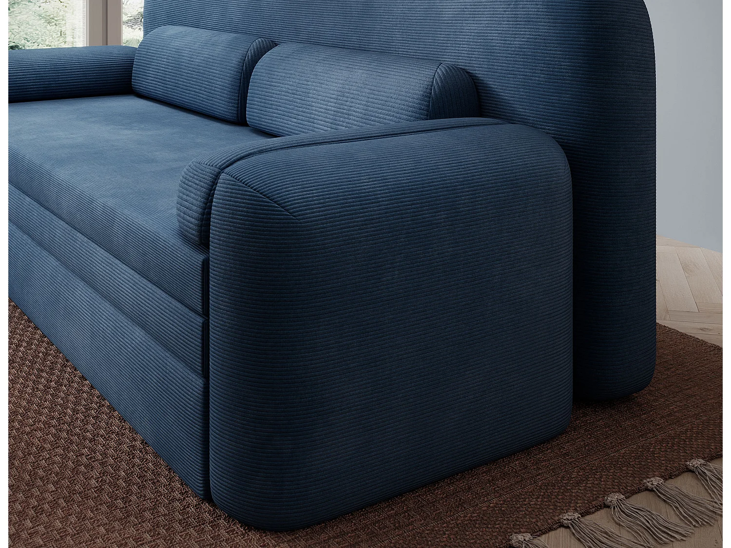 BELOZE slaapbank – Modern design & premium functionaliteit-Kleur Blauw