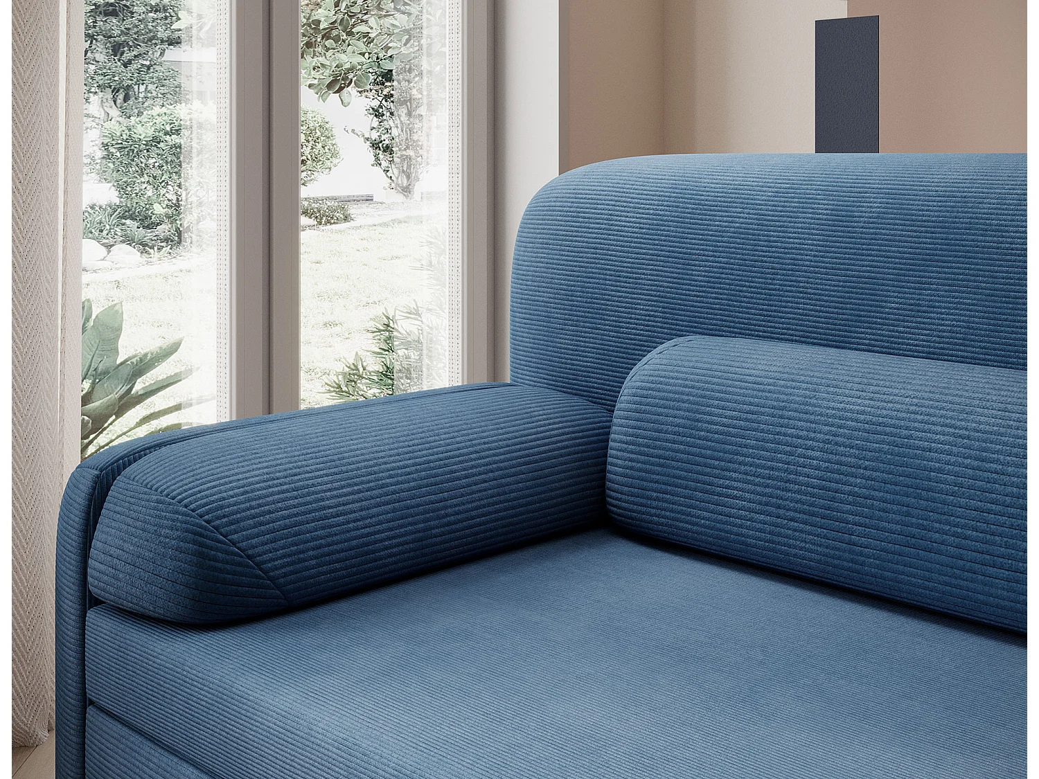 BELOZE slaapbank – Modern design & premium functionaliteit-Kleur Blauw