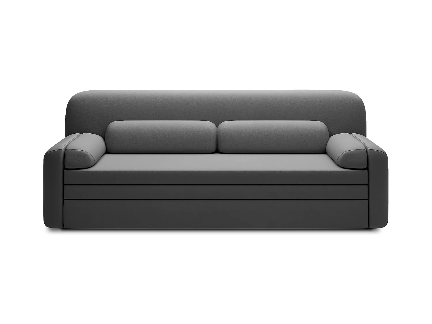 Canapé convertible BELOZE – Design moderne & fonctionnalité premium-Gris foncé