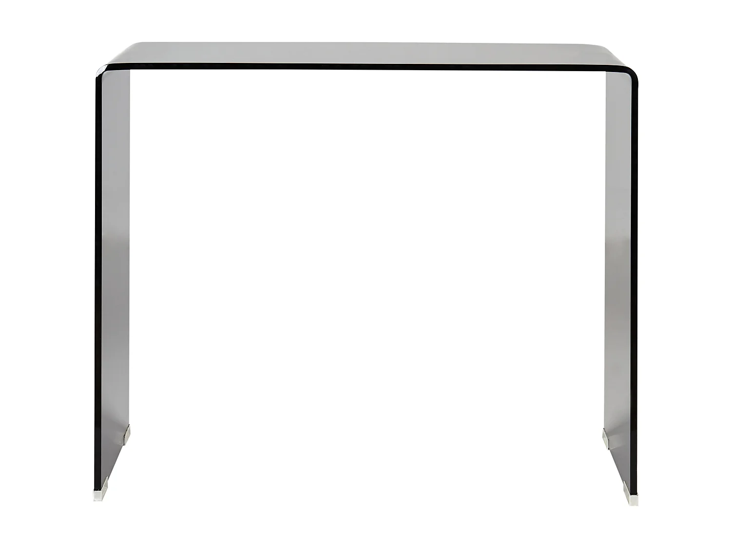 Konsolentisch KENDALL Sicherheitsglas Schwarz