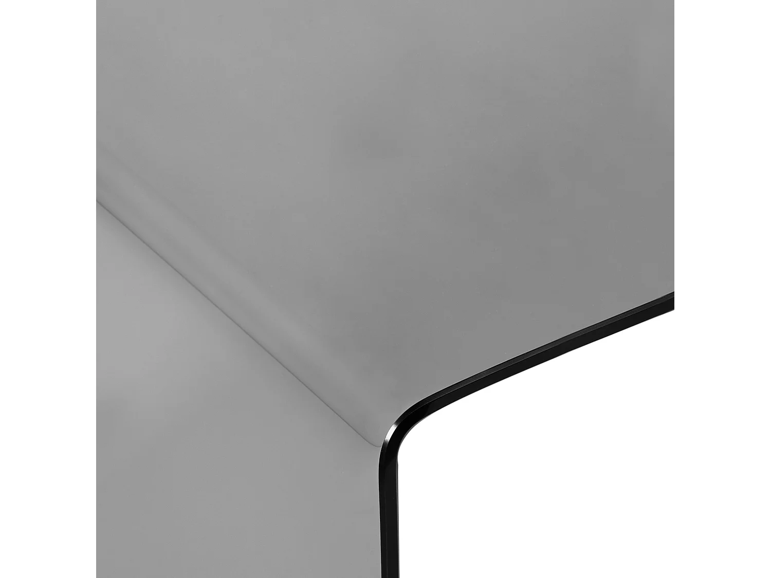 Konsolentisch KENDALL Sicherheitsglas Schwarz