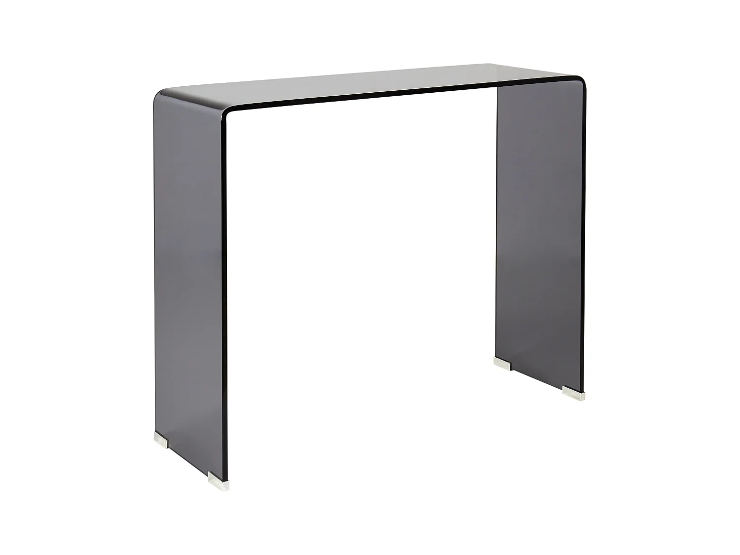 Consoletafel KENDALL Veiligheidsglas Zwart