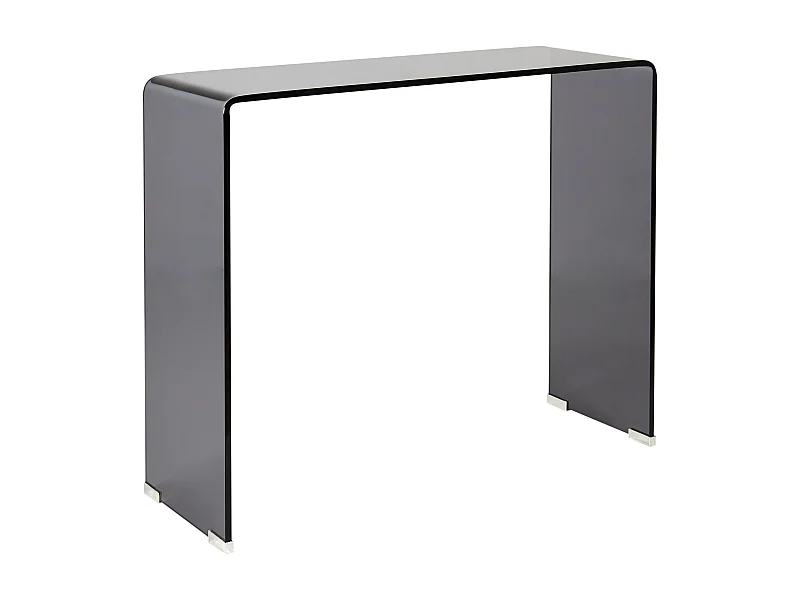 Konsolentisch KENDALL Sicherheitsglas Schwarz