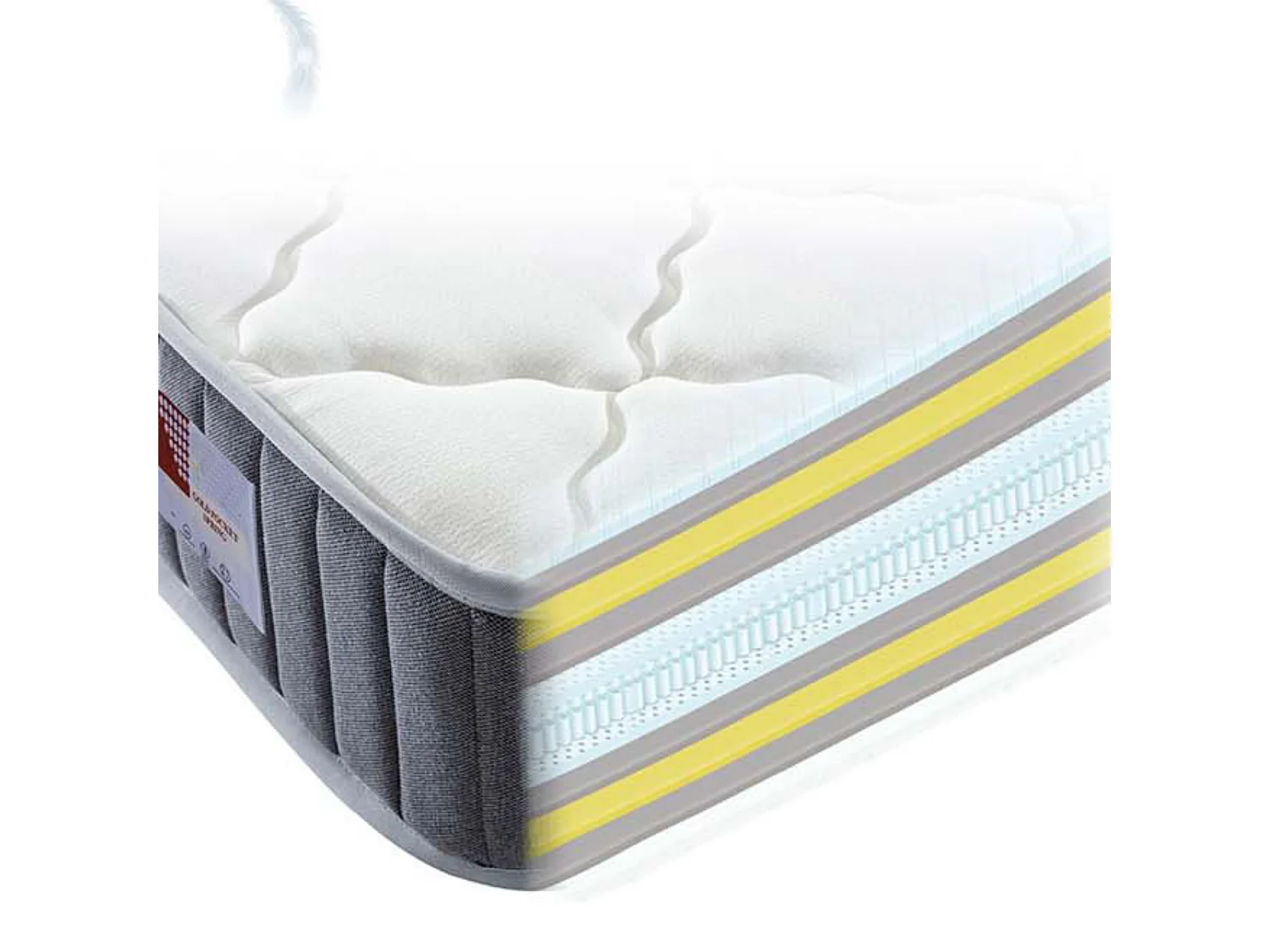 Speciaal matras voor opklapbedden 150x200x18cm