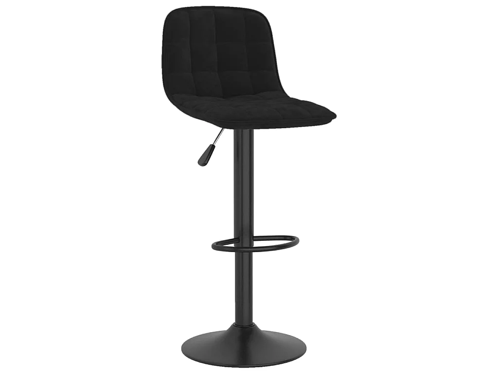 Tabouret de bar Noir Velours