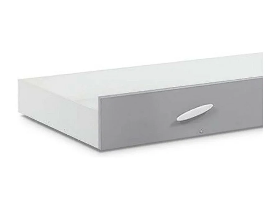 Cama casita blanca con cajón de almcenaje 90x200cm