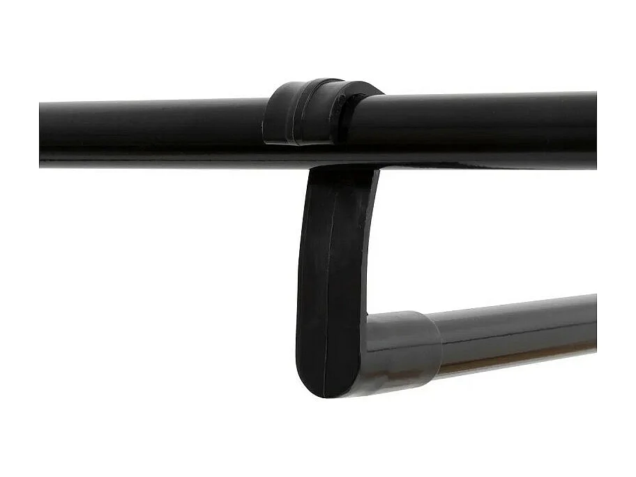 Portant à Vêtements Avec 6 Étagères "Intissa" 160cm Noir