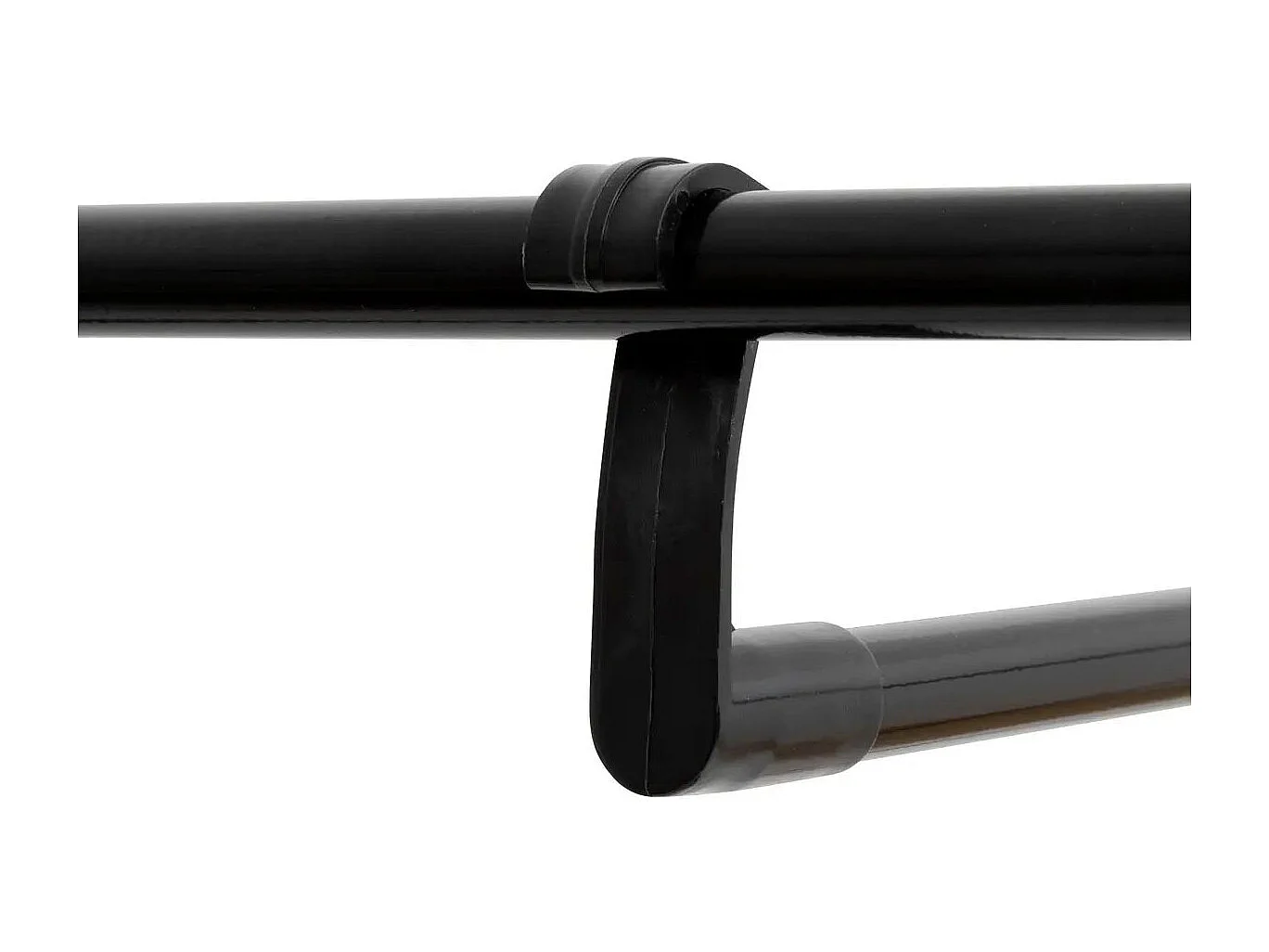 Portant à Vêtements Avec 6 Étagères "Intissa" 160cm Noir